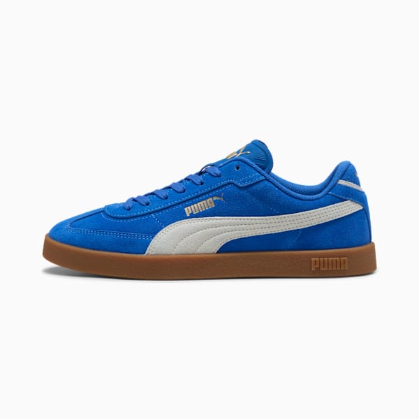 PUMA Club II Era Suede Sneakers Unisex, Mountain Blue-PUMA White, large-ZAF