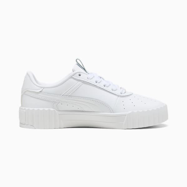 Carina 3.0 Luxe Sneakers Women, PUMA White-PUMA Gold, large-ZAF
