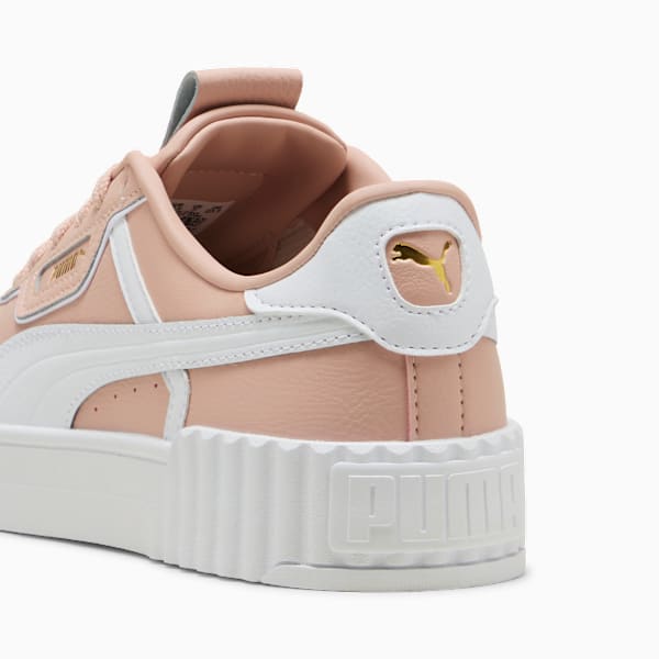 Carina 3.0 Luxe Sneakers Women, Rose Quartz-PUMA White-PUMA Gold, large-ZAF