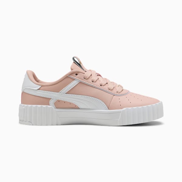 Carina 3.0 Luxe Sneakers Women, Rose Quartz-PUMA White-PUMA Gold, large-ZAF