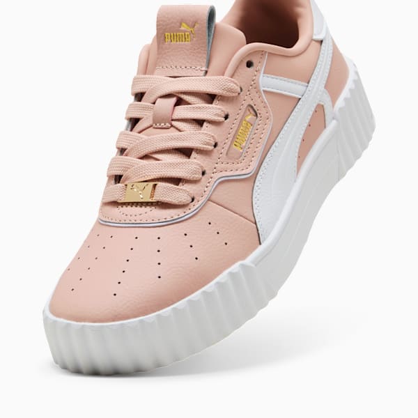 Carina 3.0 Luxe Sneakers Women, Rose Quartz-PUMA White-PUMA Gold, large-ZAF