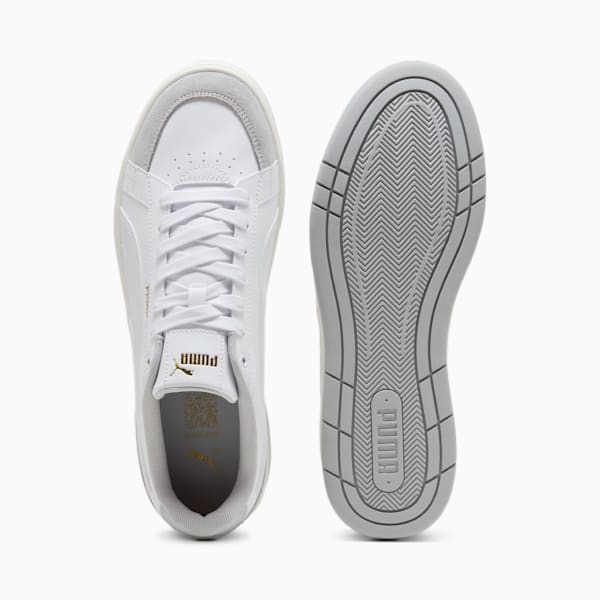 Court Classico Sport Sneakers Unisex, PUMA White-PUMA White-Cool Light Gray, large-ZAF