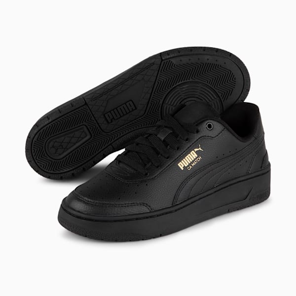 CA Match Sneakers, PUMA Black-PUMA Gold, large-MEX