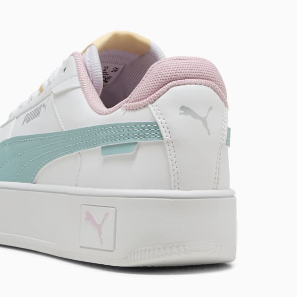 Carina Street Lacey Sneakers Youth, PUMA White-Modern Mint-Rose Mauve, large-ZAF