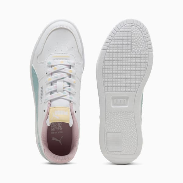Carina Street Lacey Sneakers Youth, PUMA White-Modern Mint-Rose Mauve, large-ZAF