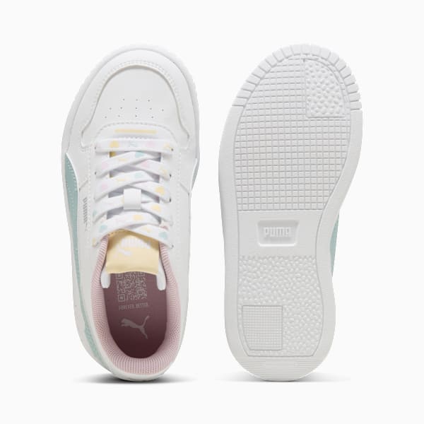 Carina Street Lacey Sneakers Kids, PUMA White-Modern Mint-Rose Mauve, large-ZAF