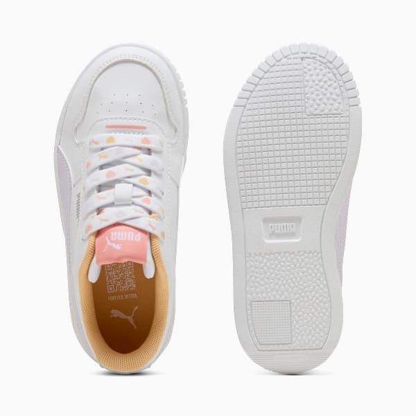 Carina Street Lacey Sneakers Kids, PUMA White-Lilac Frost-Almost Apricot, large-ZAF