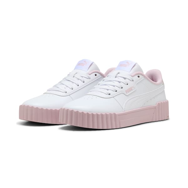 Zapatillas Carina 3.0 Cutie para niñas, PUMA White-Rose Mauve, large-ARG