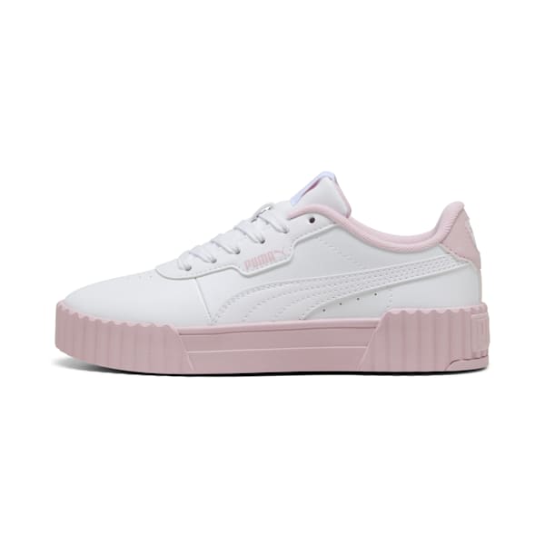 Zapatillas Carina 3.0 Cutie para niñas, PUMA White-Rose Mauve, large-ARG