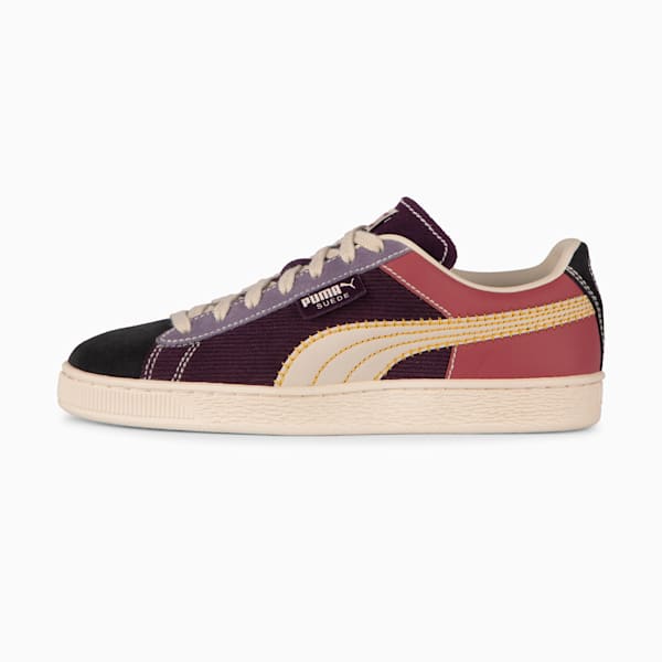 Zapatillas Suede Crafted, Flat Dark Gray-Midnight Plum-Alpine Snow, large-ARG