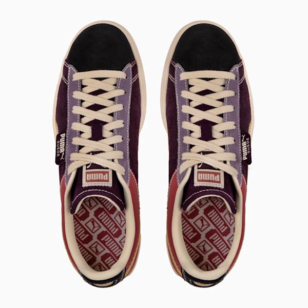 Zapatillas Suede Crafted, Flat Dark Gray-Midnight Plum-Alpine Snow, large-ARG