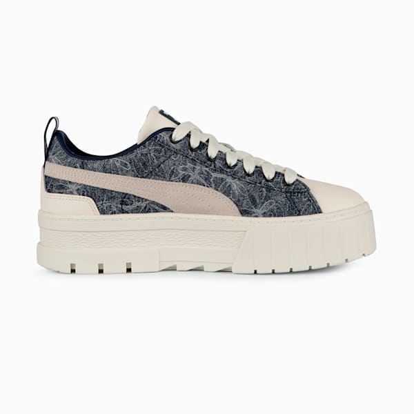 Zapatillas Mayze Denim Wns, Warm White-Persian Blue-PUMA White, large-ARG