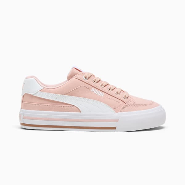 Court Classic Vulc Fundamentals Sneakers Women, Rose Quartz-PUMA White, large-MEX