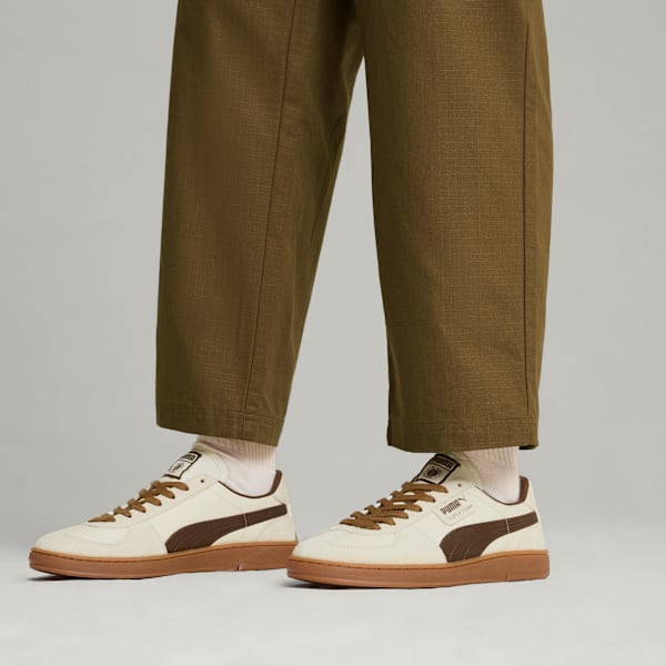 Super Team ST. PAULI Sneakers Unisex, Sugared Almond-Espresso Brown, large-MEX