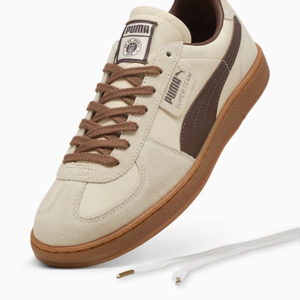 Super Team ST. PAULI Sneakers Unisex, Sugared Almond-Espresso Brown, large-ZAF