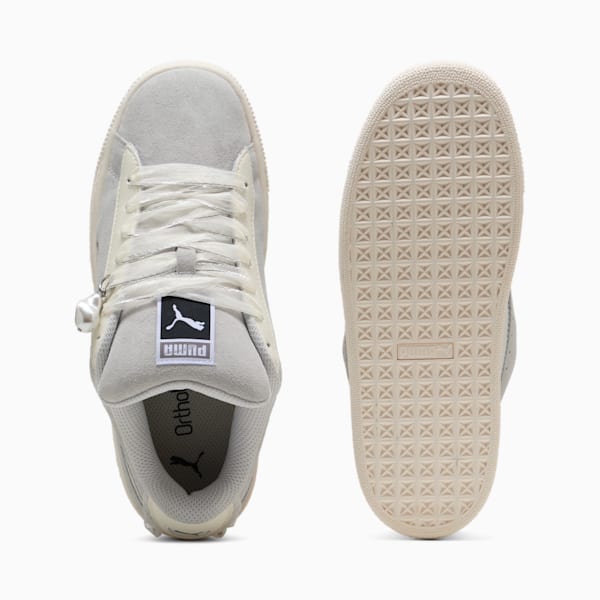 Suede XL Glam Athletics Sneakers Women, Feather Gray-Warm White, large-ZAF