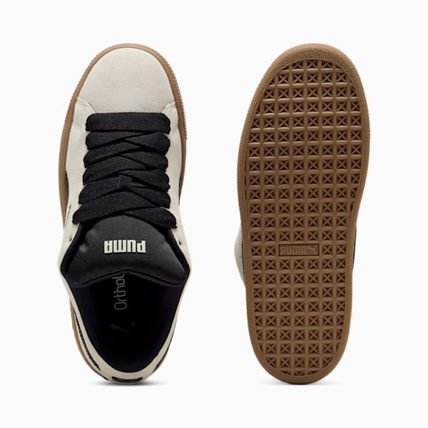 Tenis Suede XL Quiet Lux para mujer, Vapor Gray-PUMA Black-Gum, large-MEX
