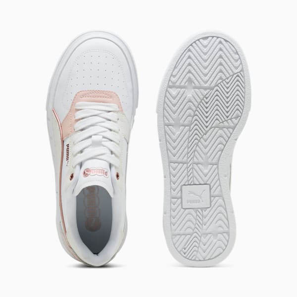 Cali Court Luxe Sneakers Women, PUMA White-Frosted Ivory, large-ZAF