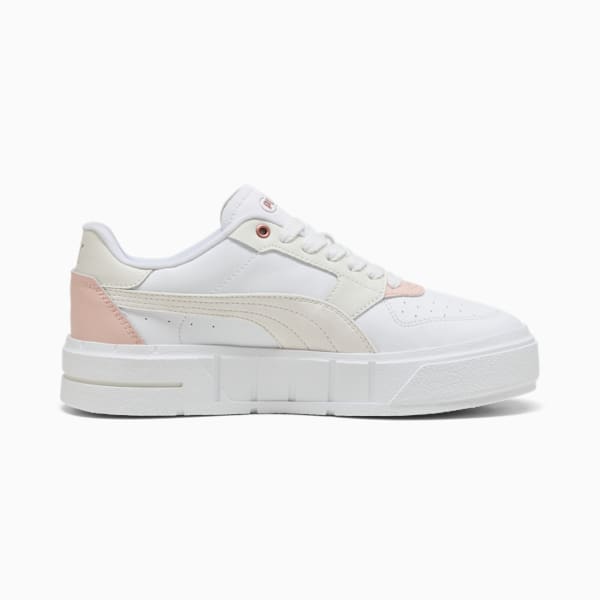 Cali Court Luxe Sneakers Women, PUMA White-Frosted Ivory, large-ZAF