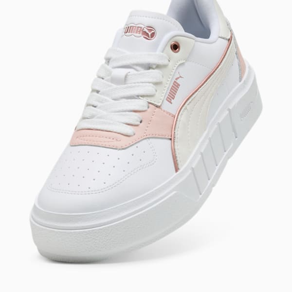 Cali Court Luxe Sneakers Women, PUMA White-Frosted Ivory, large-ZAF