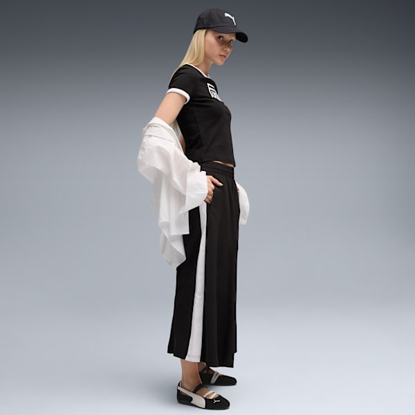 Balerinas Speedcat Gamuza para mujer, PUMA Black-PUMA White-Warm White, large-MEX