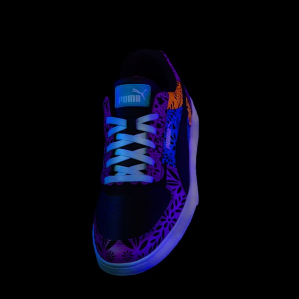 Caven 2.0 Day of the Dead Sneakers, Magenta Gleam-PUMA Black-Tangerine-Bright Aqua, large-MEX