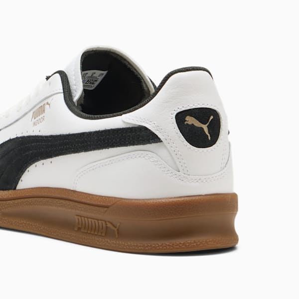 Indoor Sneakers Unisex, PUMA White-PUMA Black-Gum, large-ZAF