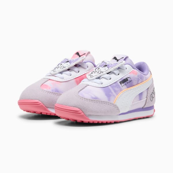 PUMA x HELLO KITTY AND FRIENDS Easy Rider Sneakers Toddler, Lilac Frost-PUMA White-Magic Rose, large-ZAF