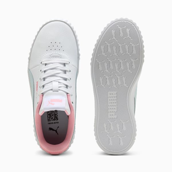 Carina 3.0 Sneakers Youth, PUMA White-Sea Glass, large-ZAF