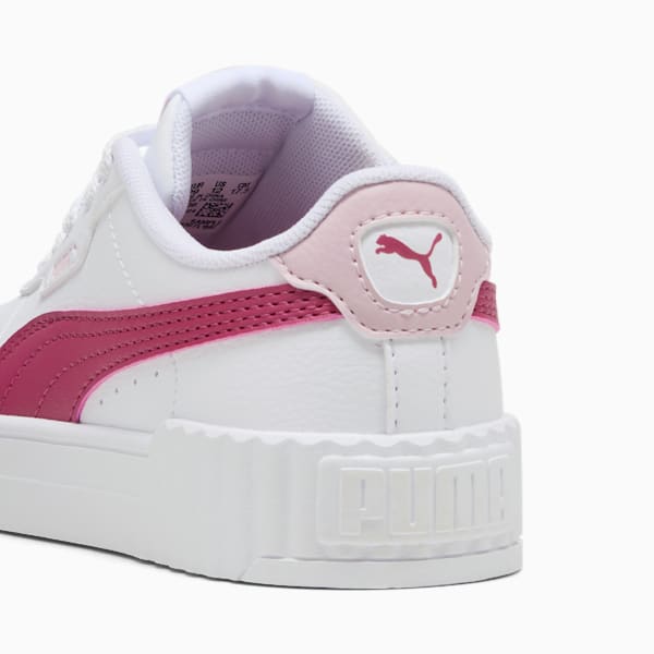 Carina 3.0 Sneakers Kids, PUMA White-Port-Rose Mauve, large-ZAF