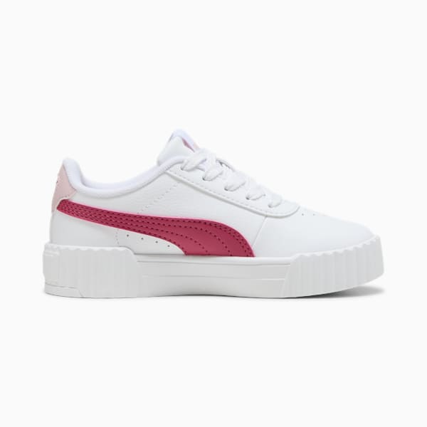 Carina 3.0 Sneakers Kids, PUMA White-Port-Rose Mauve, large-ZAF