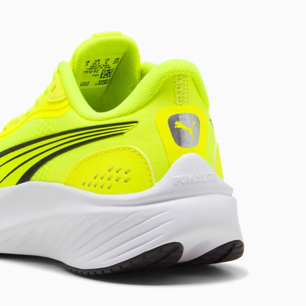 Pounce Lite Running Shoes Youth, Yellow Alert-PUMA Black-PUMA White, large-ZAF