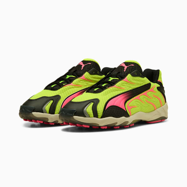 Inhale Sneakers Unisex, Yellow Alert-Sun Struck, large-ZAF