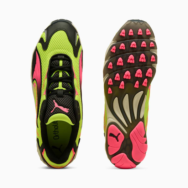 Inhale Sneakers Unisex, Yellow Alert-Sun Struck, large-ZAF