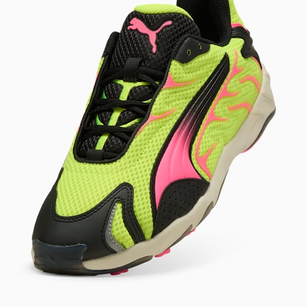 Inhale Sneakers Unisex, Yellow Alert-Sun Struck, large-ZAF
