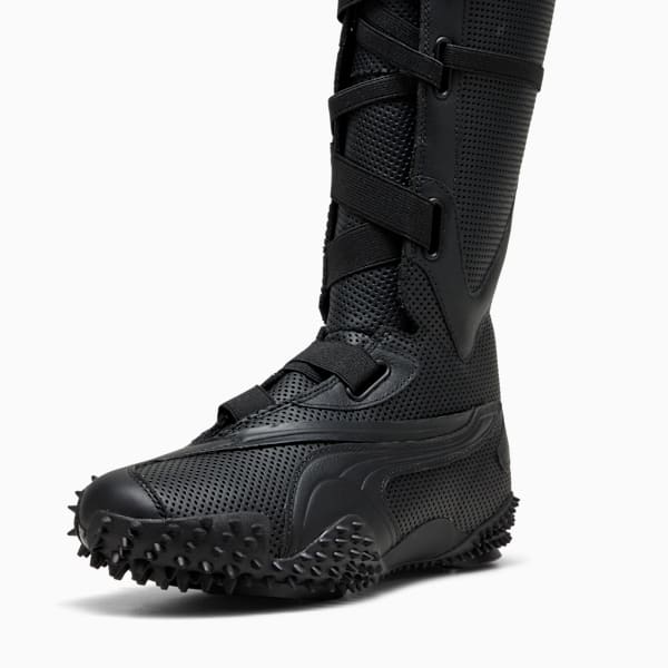 Mostro Leather Boots Women, PUMA Black, large-ZAF