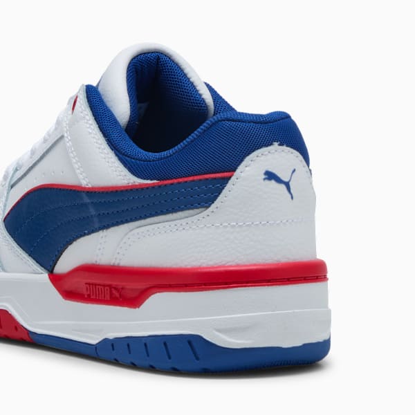 Rebound Retro Sneakers Youth, PUMA White-Clyde Royal-For All Time Red, large-ZAF