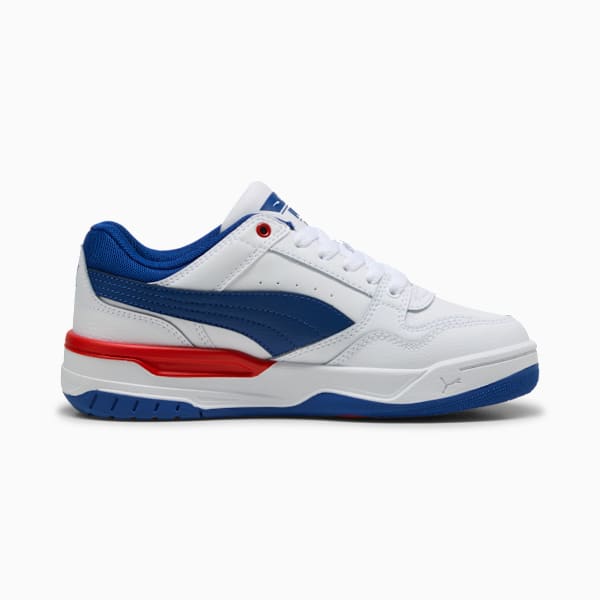 Rebound Retro Sneakers Youth, PUMA White-Clyde Royal-For All Time Red, large-ZAF