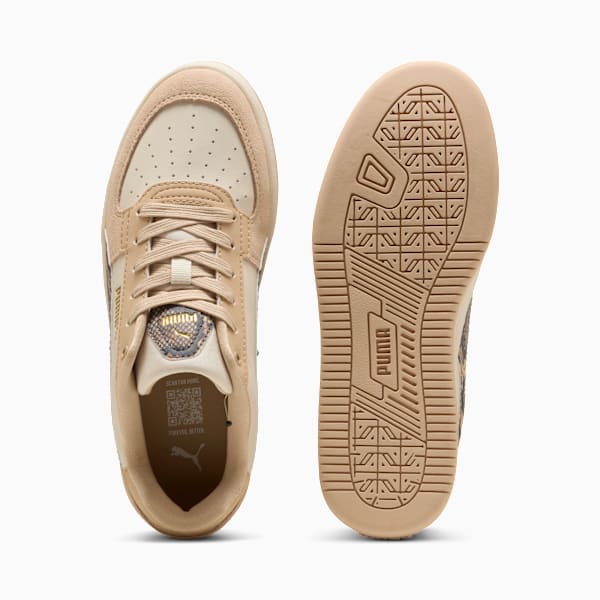 Puma Caven 2.0 Snake Chic Women, Light Sand-Alpine Snow-Gold, large-ZAF