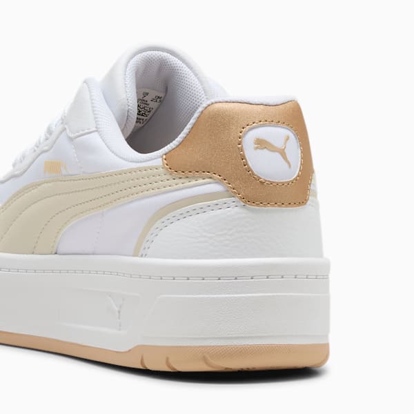 Court Lally Skye Aqua Metallics Sneakers Women, PUMA White-Alpine Snow-Light Sand, large-ZAF