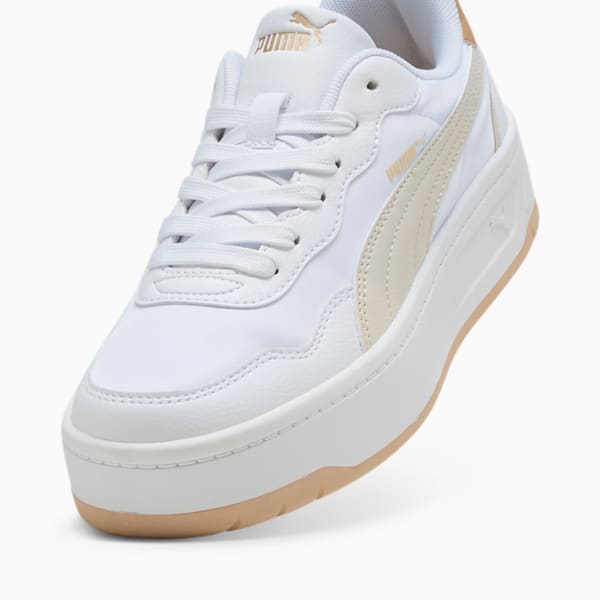 Court Lally Skye Aqua Metallics Sneakers Women, PUMA White-Alpine Snow-Light Sand, large-ZAF