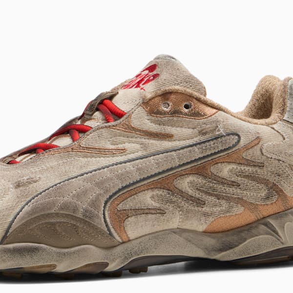 A$AP ROCKY x PUMA Inhale Distressed Canvas Sneakers Unisex, Alpine Snow-PUMA Silver-Sand Dune, large-ZAF