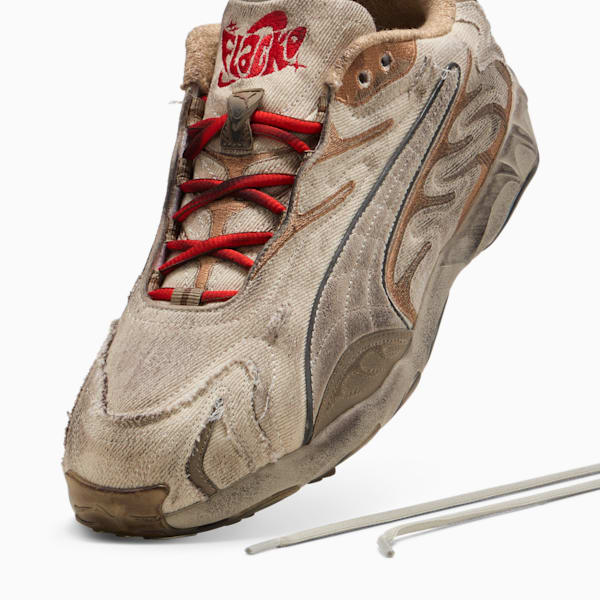 A$AP ROCKY x PUMA Inhale Distressed Canvas Sneakers Unisex, Alpine Snow-PUMA Silver-Sand Dune, large-ZAF