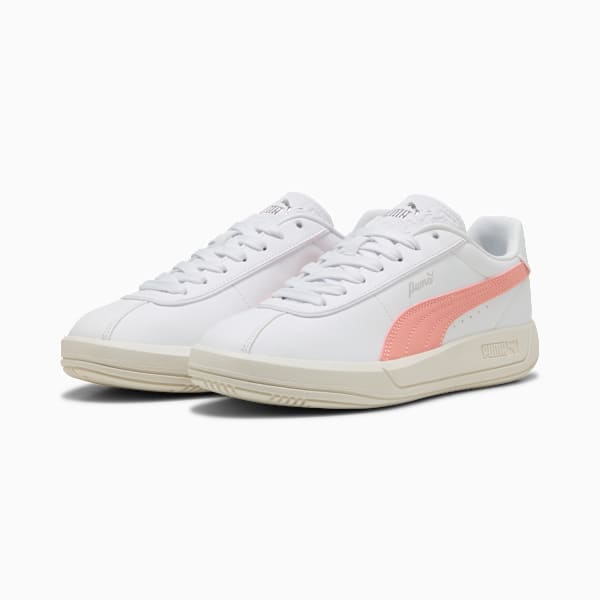 Puma Club Klassika SL Sneakers Women, PUMA White-Pink Fruit-PUMA Silver, large-ZAF