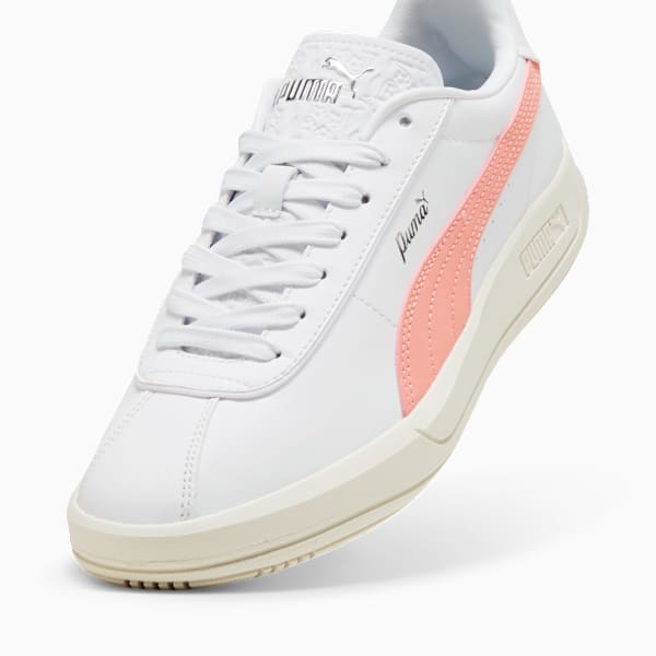 Puma Club Klassika SL Sneakers Women, PUMA White-Pink Fruit-PUMA Silver, large-ZAF