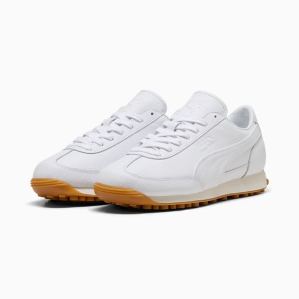 Easy Rider Premium Leather Unisex, Frosted Ivory-PUMA White, large-ZAF