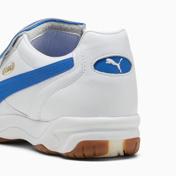 King Indoor Sneakers Unisex, PUMA White-Mountain Blue, large-ZAF