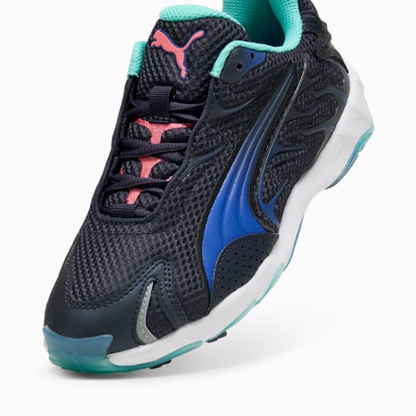 Inhale Sneakers Youth, New Navy-Vivid Blue, large-ZAF