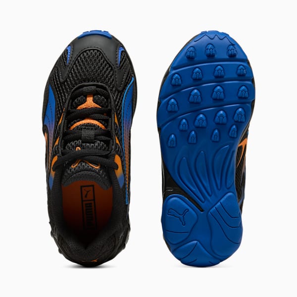 Inhale Sneakers Kids, PUMA Black-Orange Glo, large-ZAF