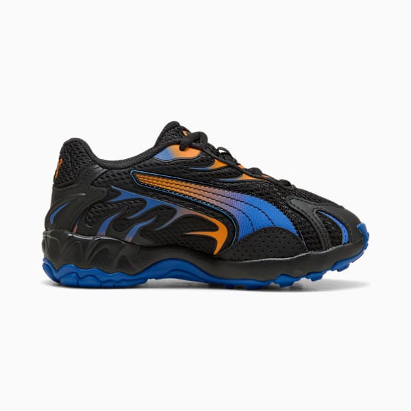 Inhale Sneakers Kids, PUMA Black-Orange Glo, large-ZAF